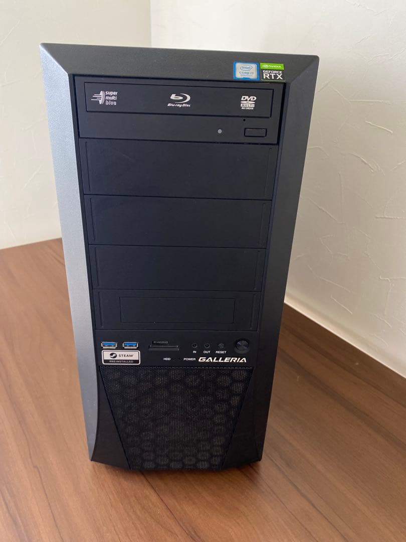 カ*売様 GALLERIA xf RTX2070SUPER/i7-9700F/1