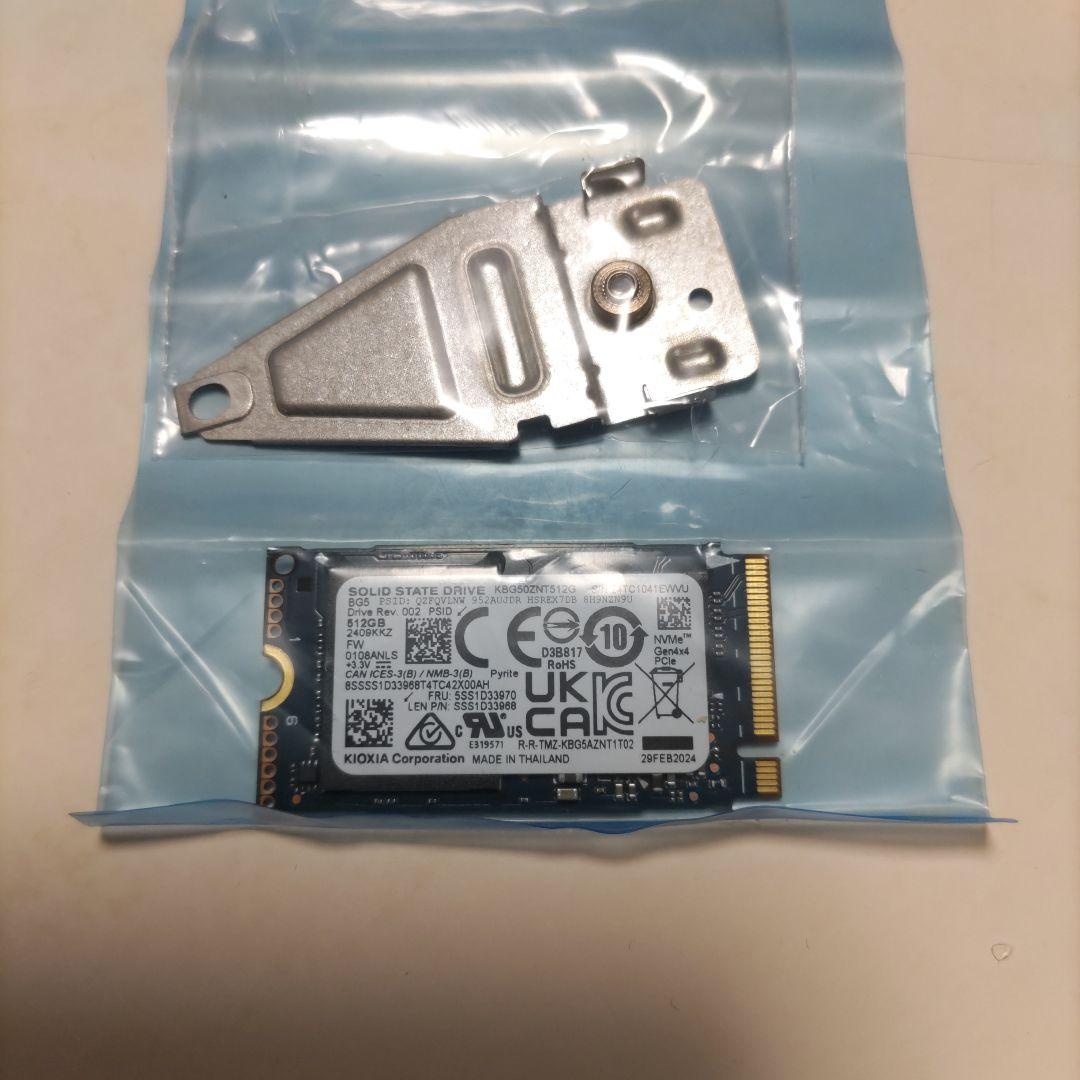 内蔵型SSD KIOXIA KBG30ZNT512G 512GB SSD M.2