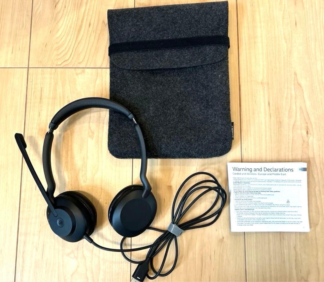 未使用　JABRA EVOLVE2 30SE ヘッドホンUSB-A
