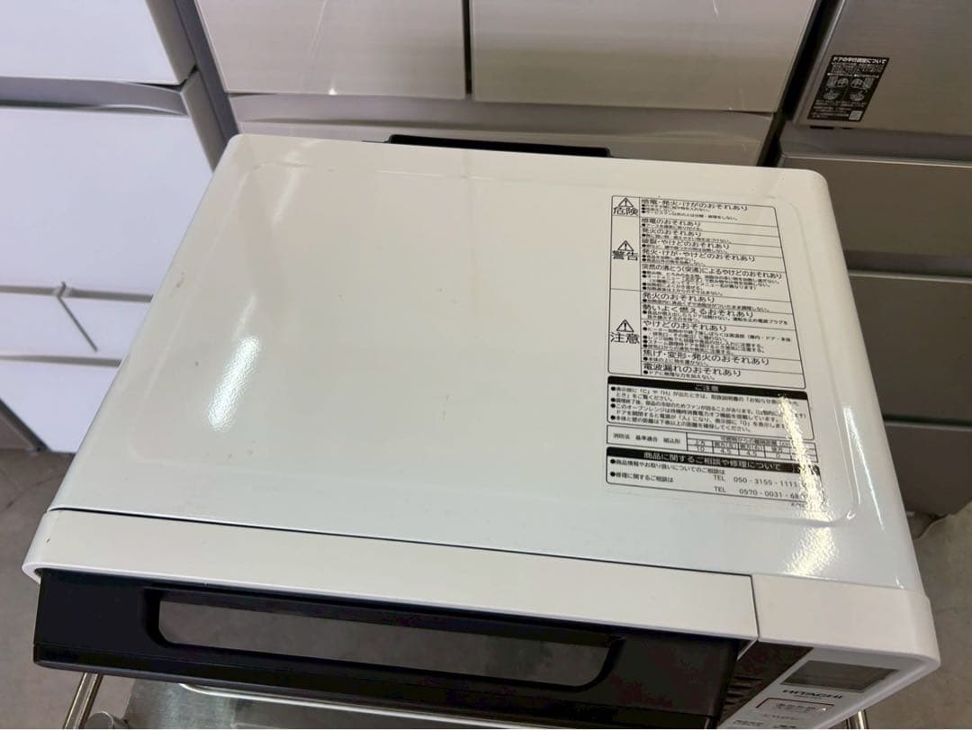 【高年式】 2021年式 1000w HITACHI 電子レンジ MRO-F6Y
