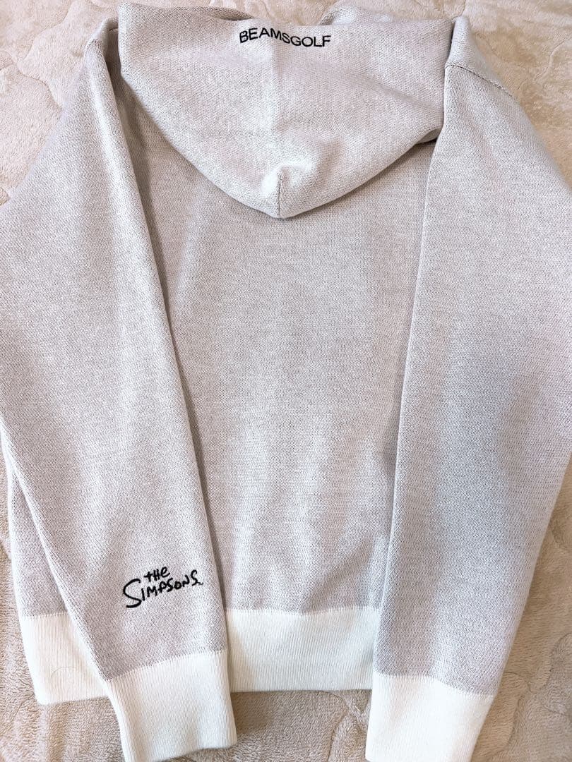 BEAMS GOLF The Simpsons ニットパーカー