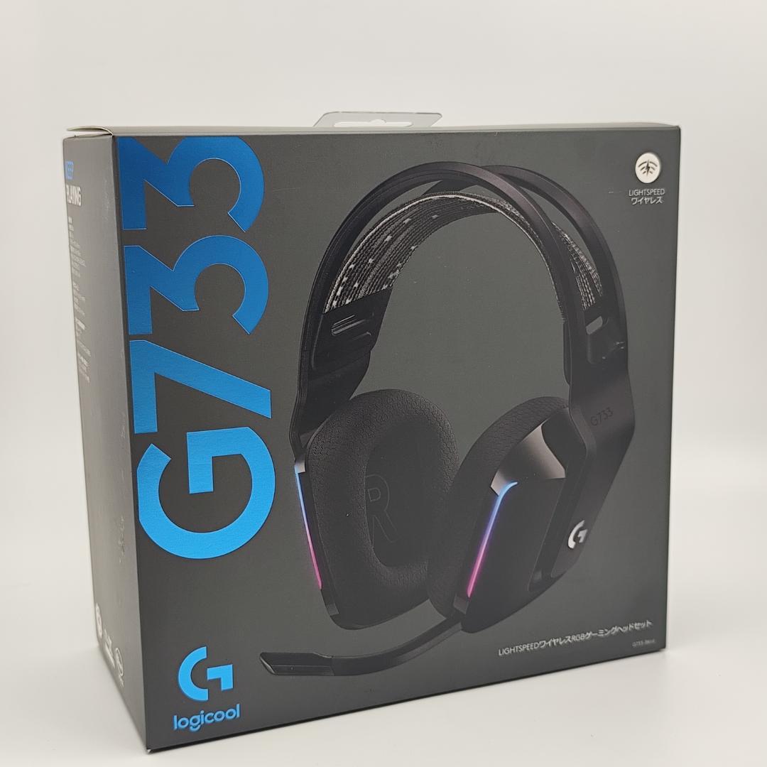 Logicool G733 ゲーミングヘッドセット G733-BKrd ブラック