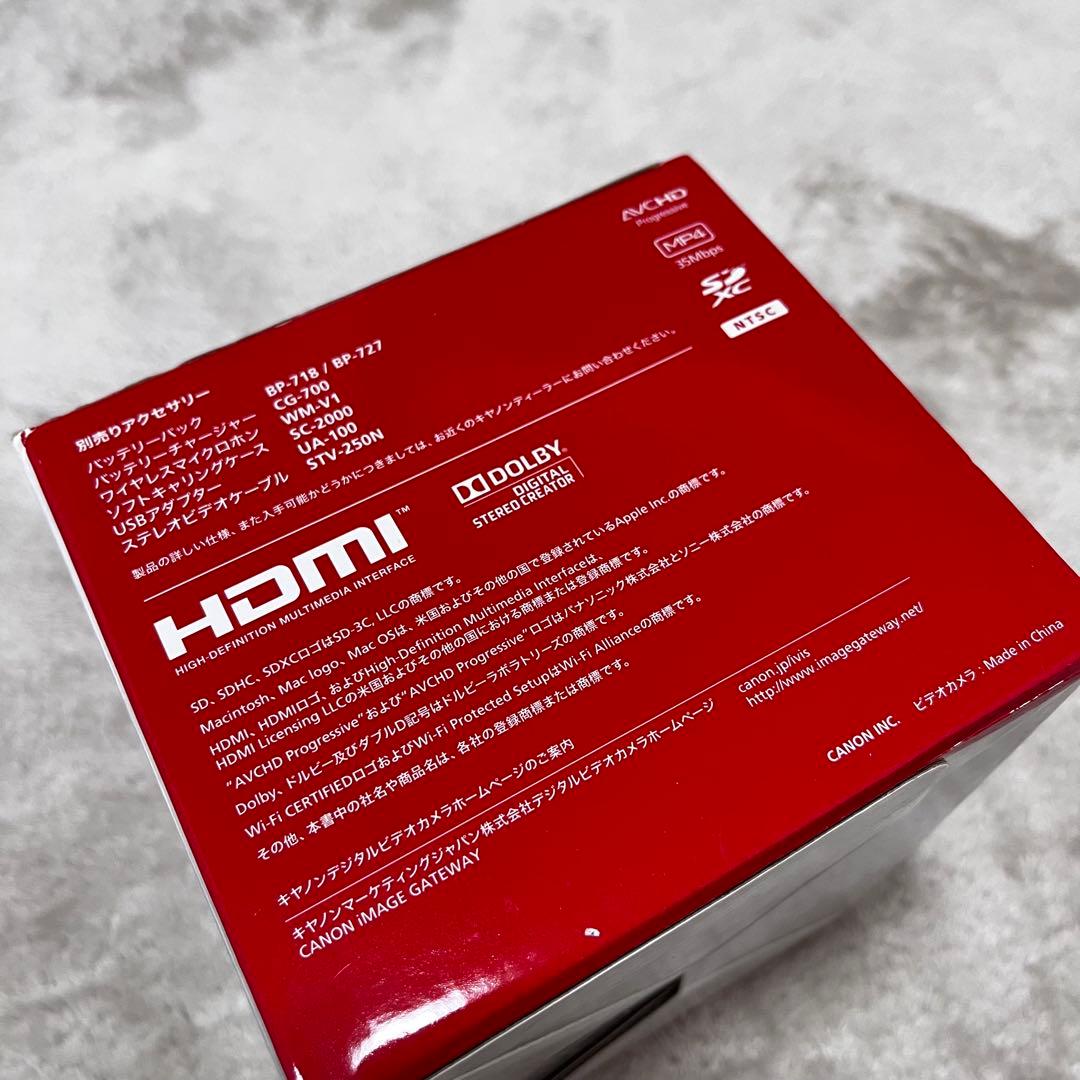 美品　Canon キャノン　iVIS HF R42 ビデオカメラ　ブラック