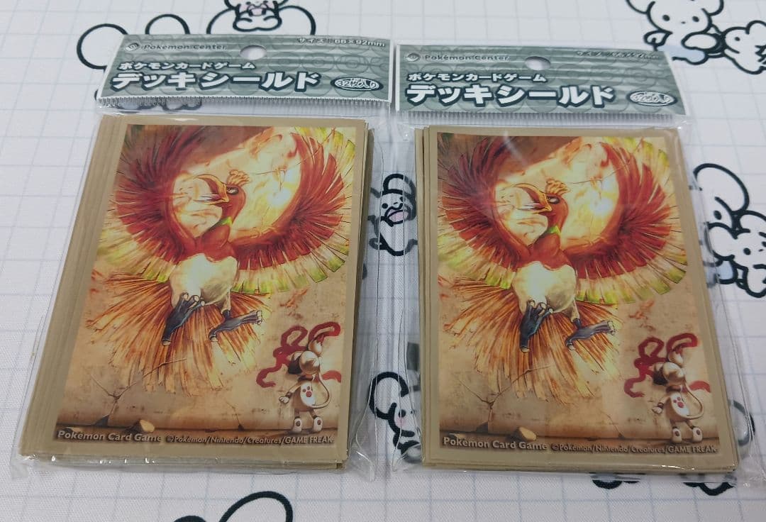 ドーブルとホウオウ 32枚入×2 デッキシールド ポケモンカード スリーブ