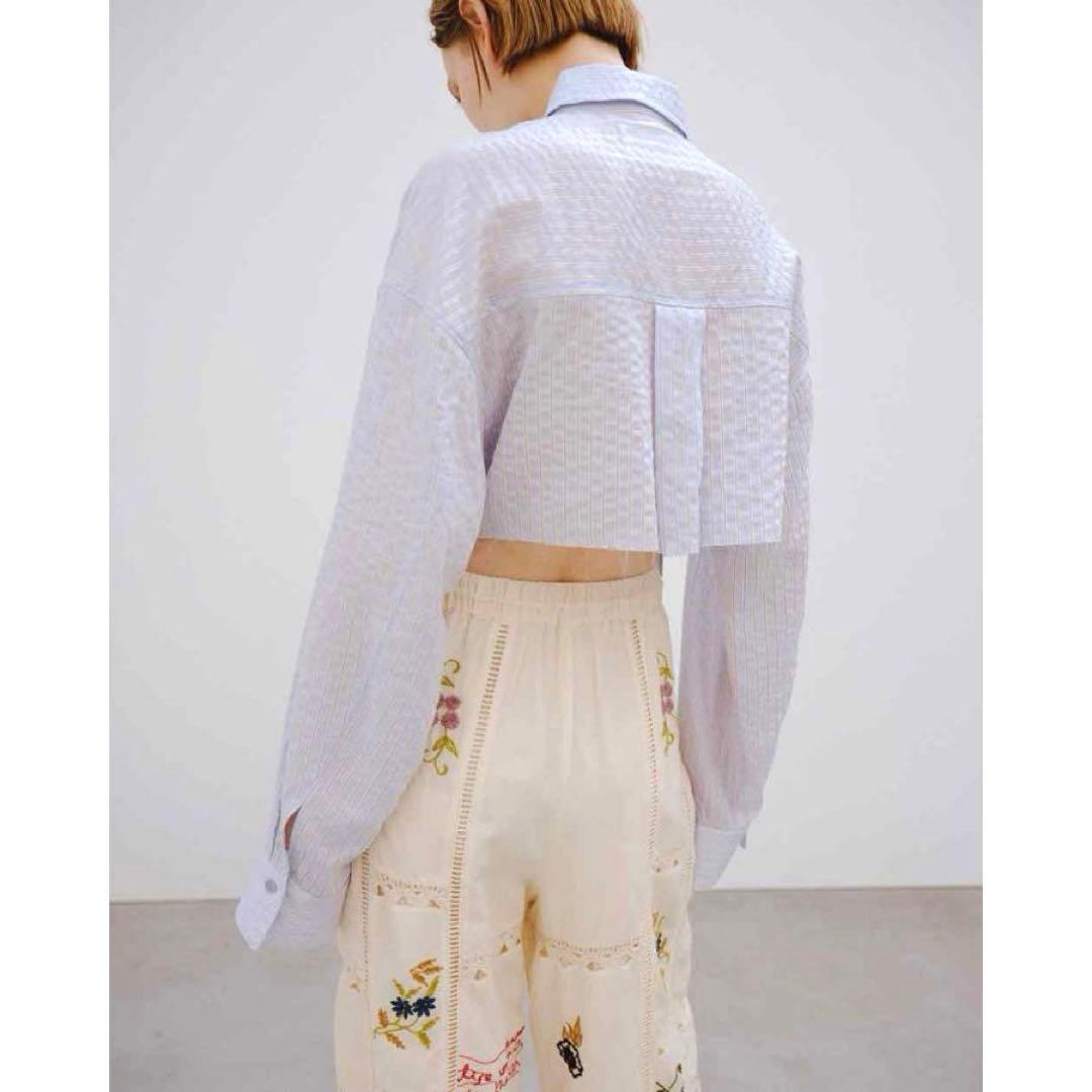 ［専用］エンブロイダリーパッチワークトラウザーズ 刺繍 36 TODAYFUL