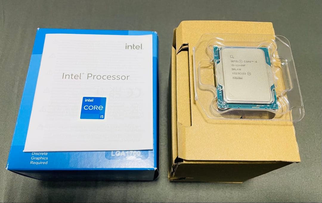 CPU CPU intel core i5 12400F(LGA1700)