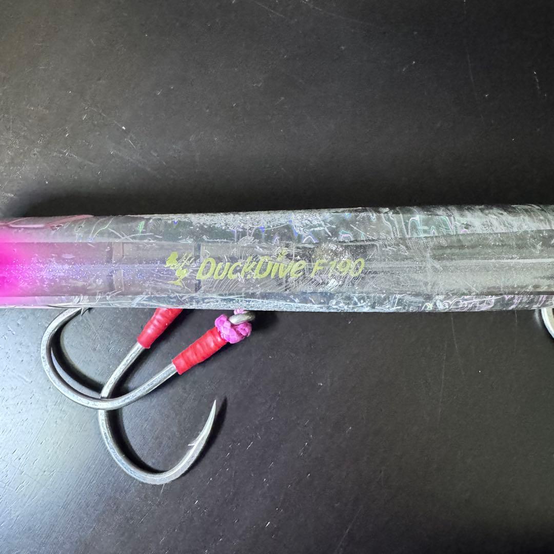 DuckDive F190 ルアー 3本フックセット