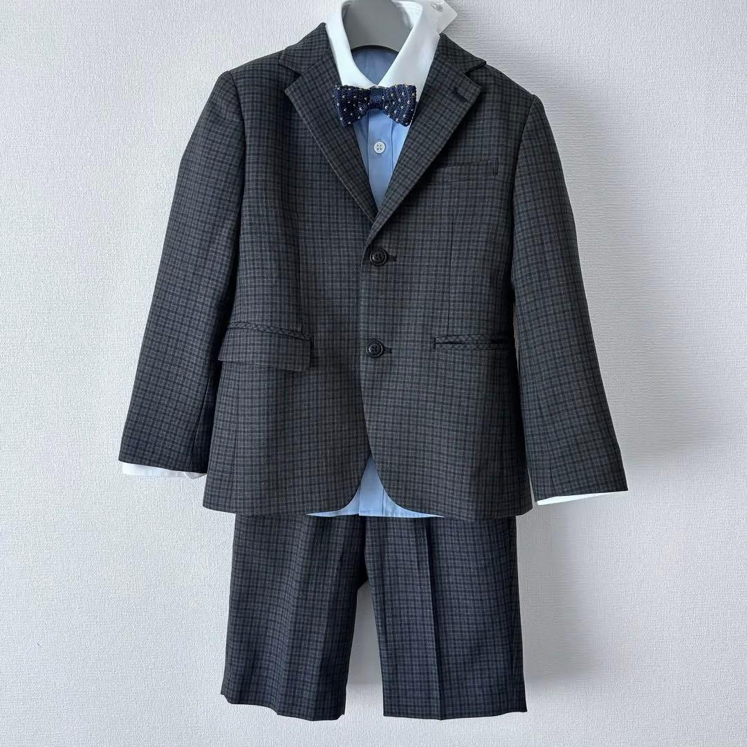 【新品未使用タグ付き】男の子入学式卒園式フォーマルスーツビームスミニ