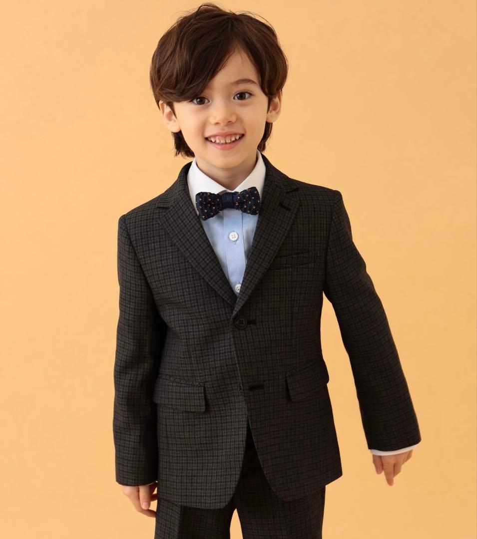 【新品未使用タグ付き】男の子入学式卒園式フォーマルスーツビームスミニ