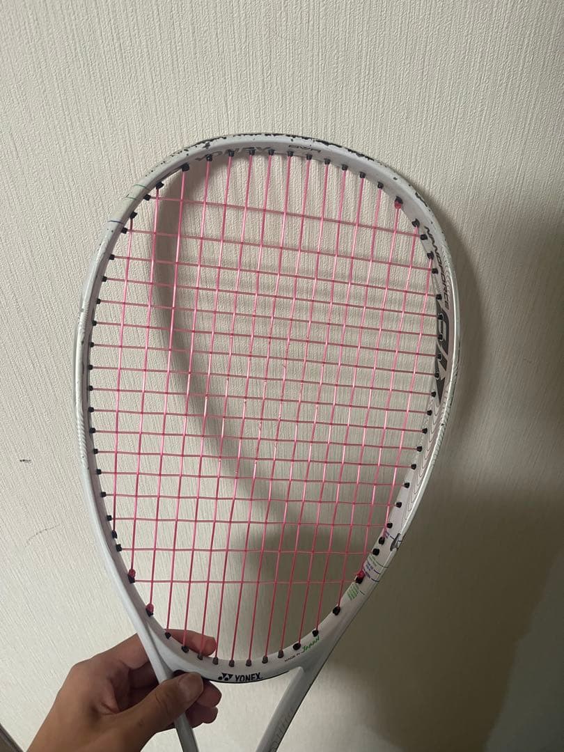 ソフトテニスラケット　ナノフォース8v カスタムフィット