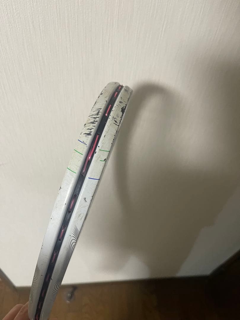 ソフトテニスラケット　ナノフォース8v カスタムフィット