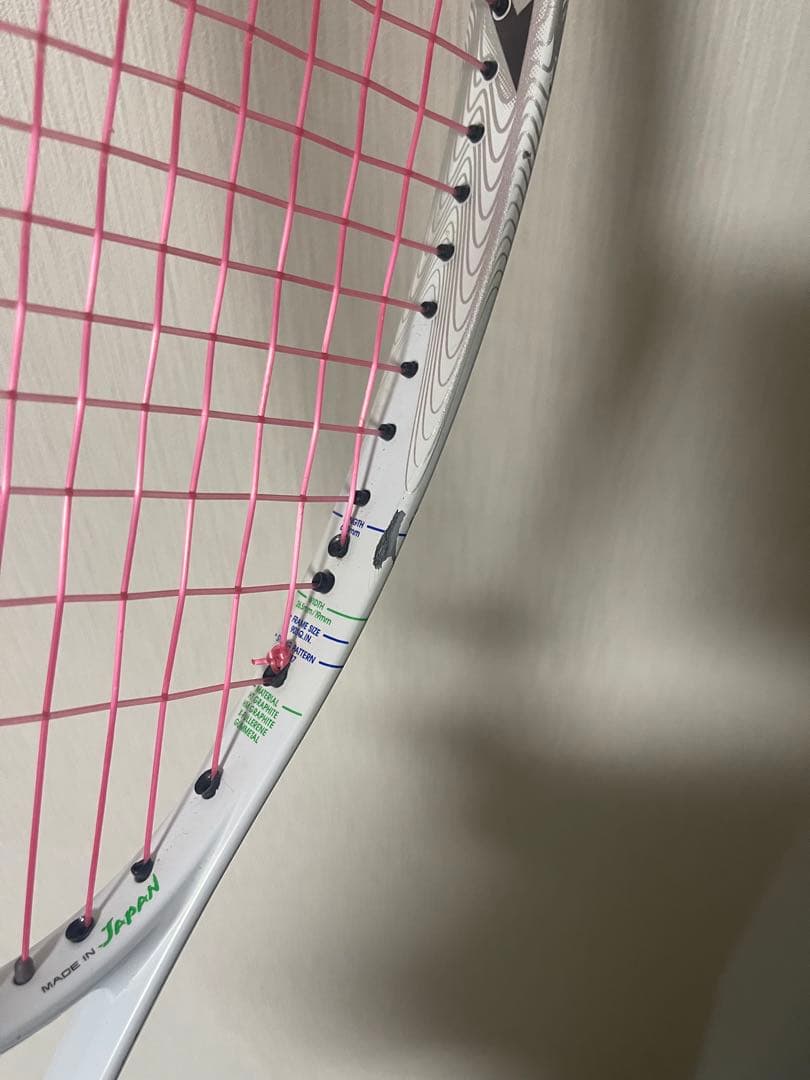 ソフトテニスラケット　ナノフォース8v カスタムフィット