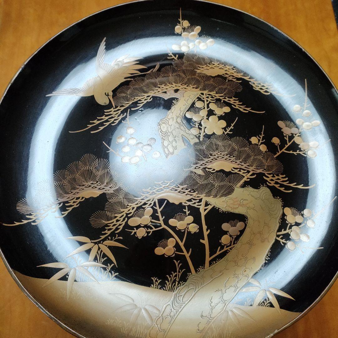 蒔絵高台　高杯