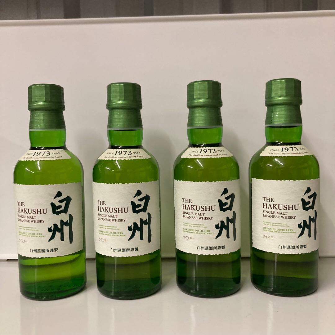 白州ミニボトル　180ml 4本セット