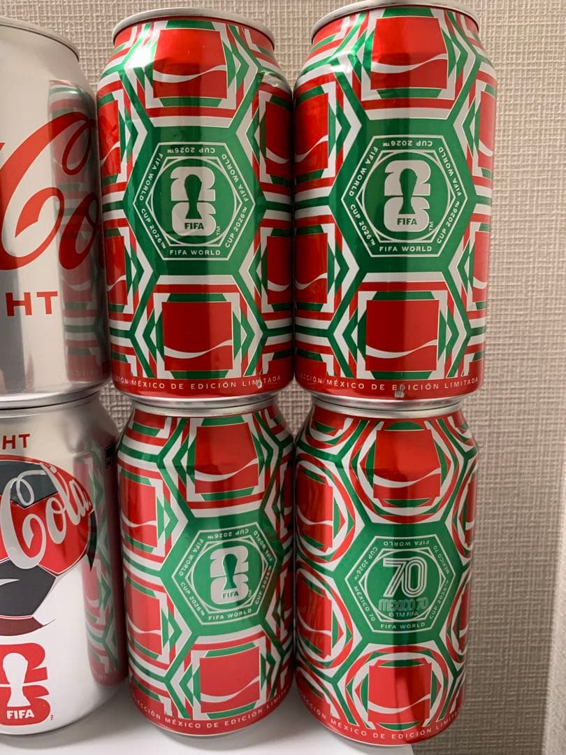 【メキシコで購入】コカ・コーラ 12缶セット