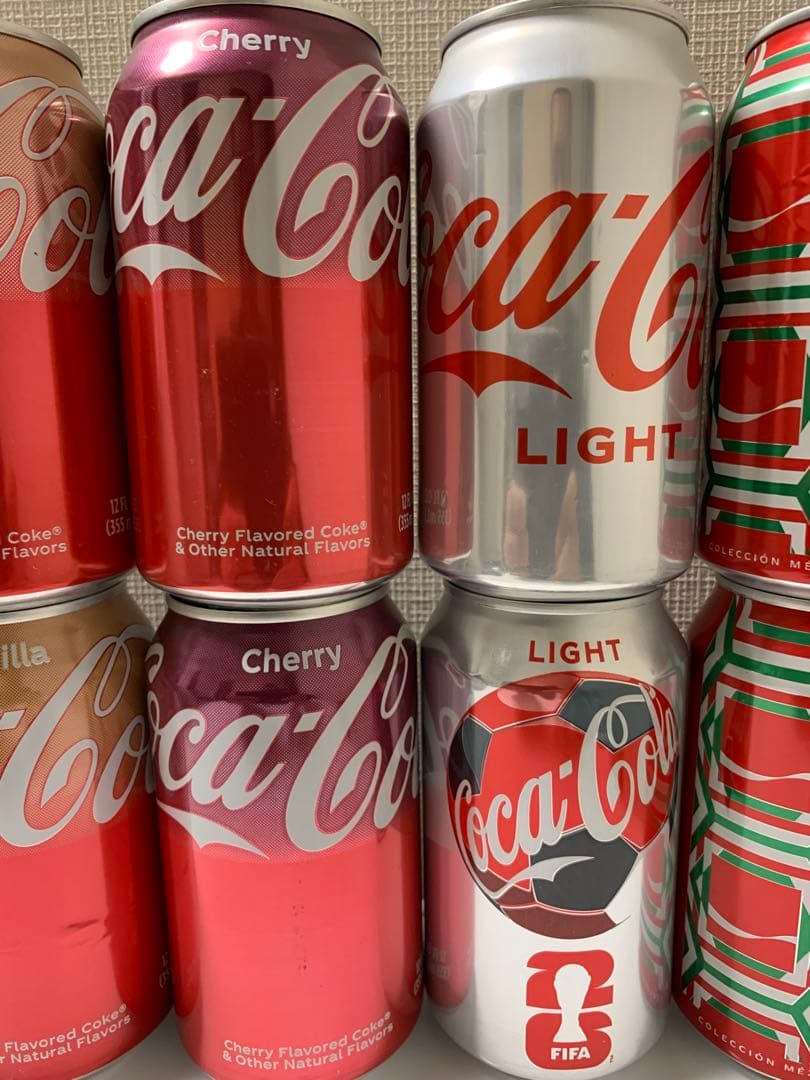 【メキシコで購入】コカ・コーラ 12缶セット