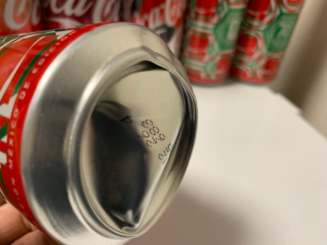 【メキシコで購入】コカ・コーラ 12缶セット