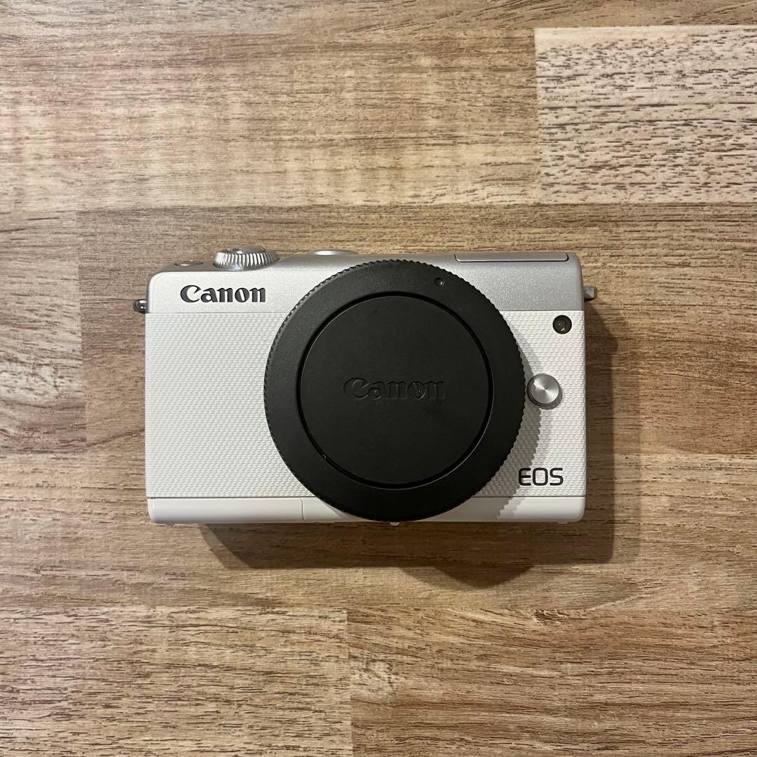 値下げ⭐️【Canon】EOS M100　ダブルレンズキット　ホワイト