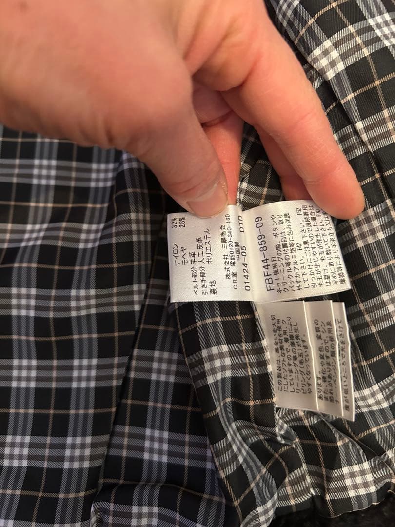 バーバリーブルーレーベル　ジャケット