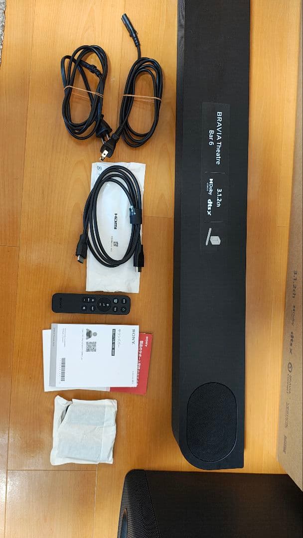 SONY BRAVIA Theatre Bar 6 【美品】