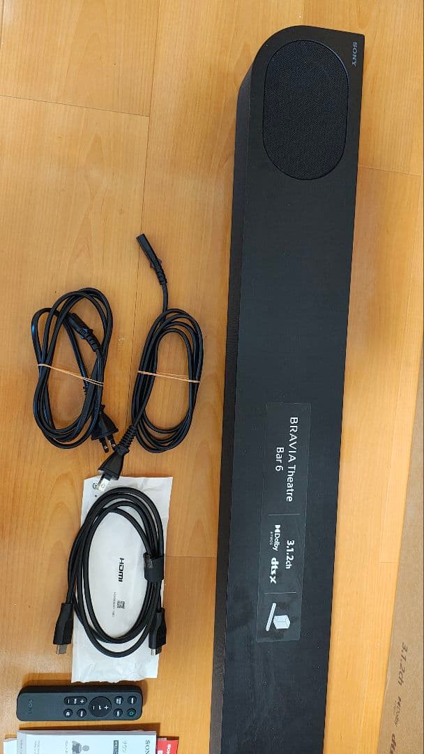 SONY BRAVIA Theatre Bar 6 【美品】