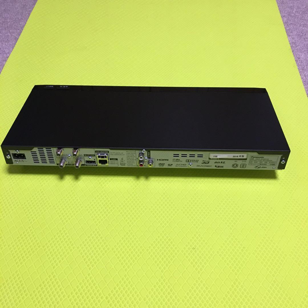 パナソニック　ブルーレイ◆DMR-BRW510◆2番組同時録画◆純正リモコン
