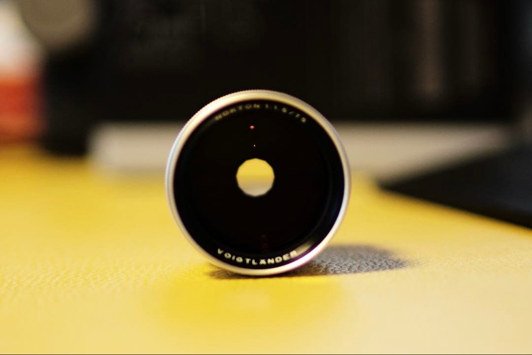 Voigtlander 75mm f1.5 VMコシナレンズ ライカMマウント