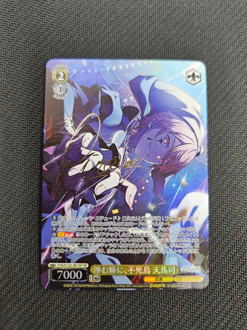 ヴァイスシュヴァルツ　滲む瞳に、不死鳥 天馬司　SP