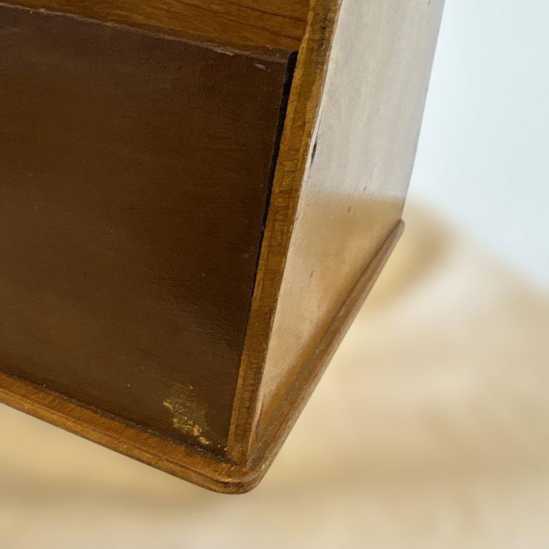 イギリス　木製ガラス扉ジュエリーディスプレイケース