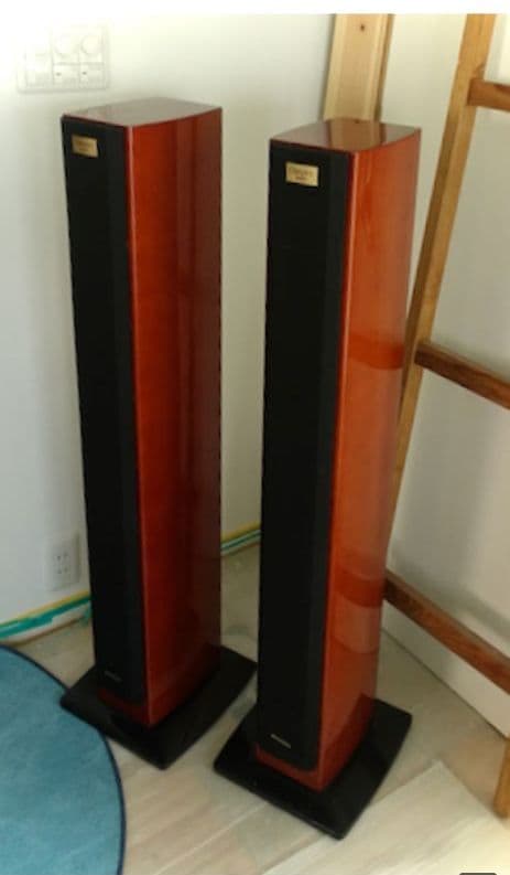 パナソニック フロントスピーカーシステム/ウッド木目ホームシアター高級サラウンド