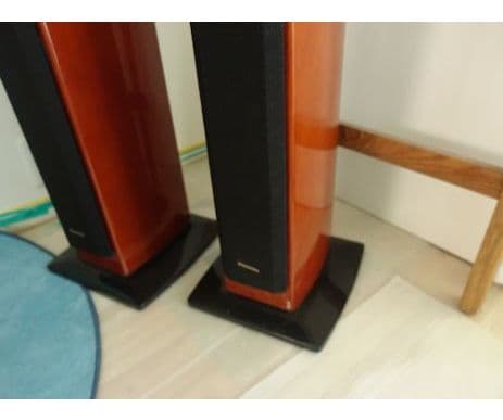 パナソニック フロントスピーカーシステム/ウッド木目ホームシアター高級サラウンド