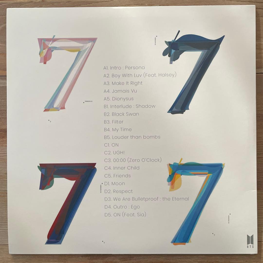 【廃盤・カラー盤・2LP】BTS / MAP OF THE SOUL 7