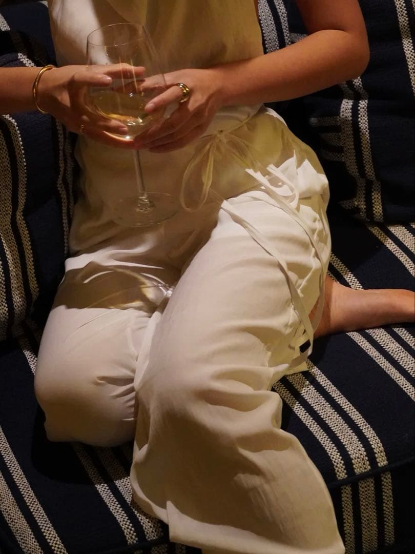 パンツ SISANDI MATINEE PANTS moonlight white 1