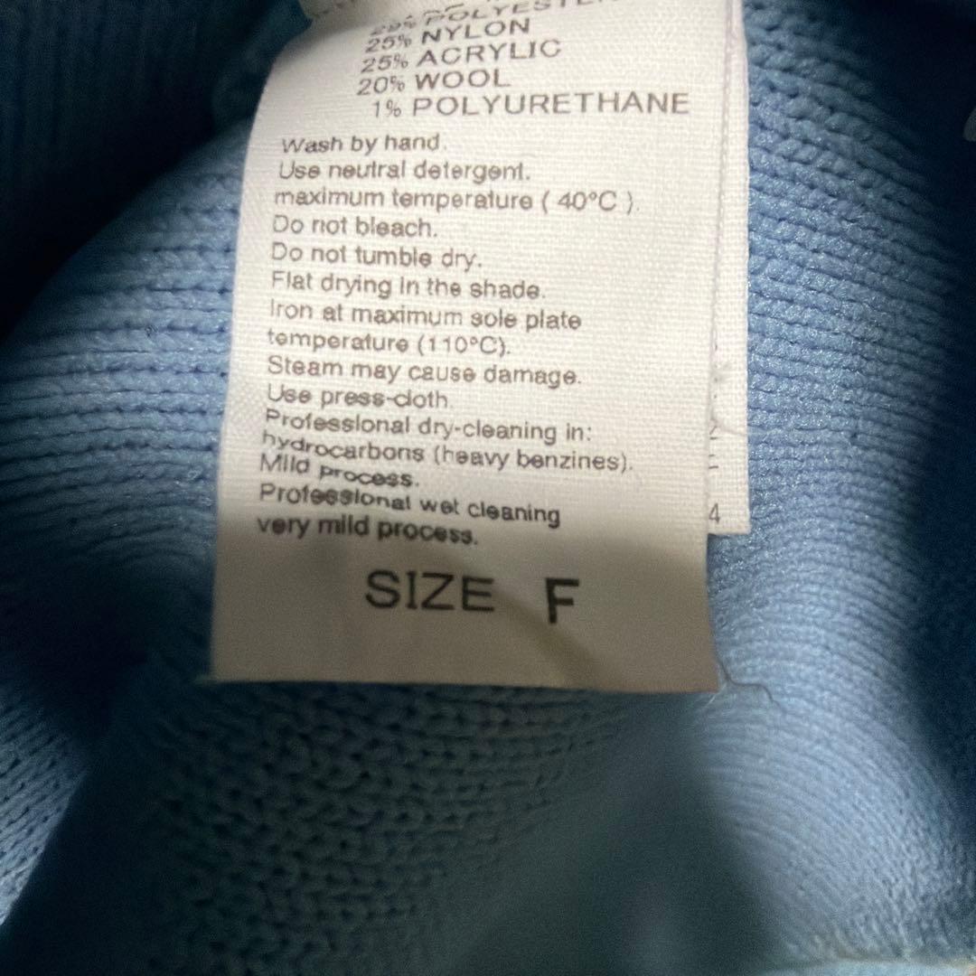 アダムロペ　洗えるアウターライクカーディガン