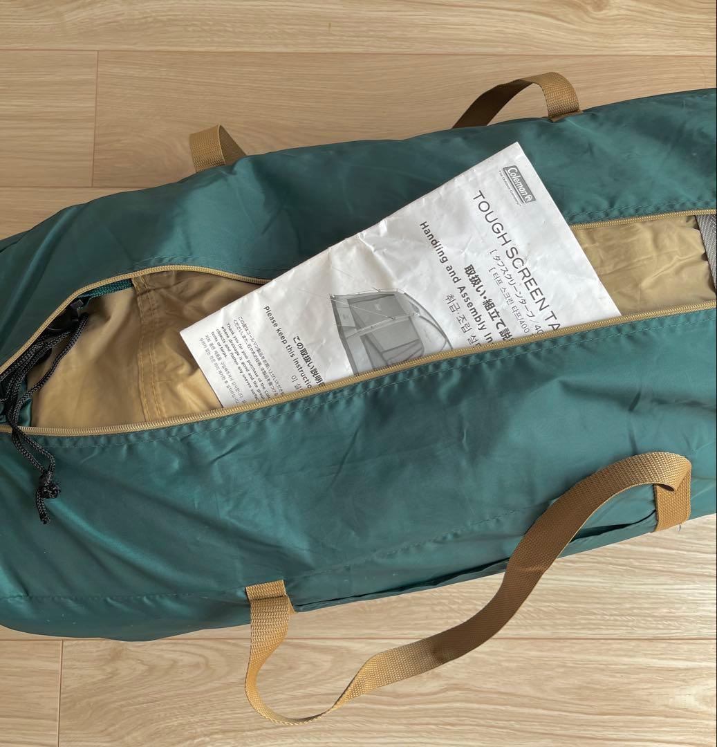 ⬛︎Coleman⬛︎コールマン タフスクリーンタープ 400