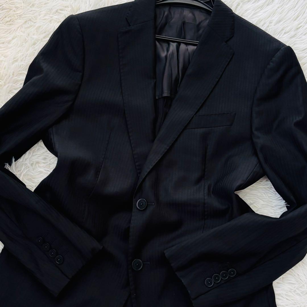 極美品✨アルマーニコレツォーニ　セットアップスーツ46最高級スーパー150's