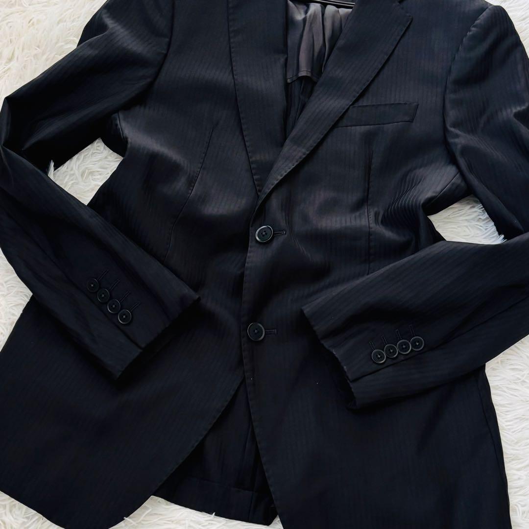 極美品✨アルマーニコレツォーニ　セットアップスーツ46最高級スーパー150's
