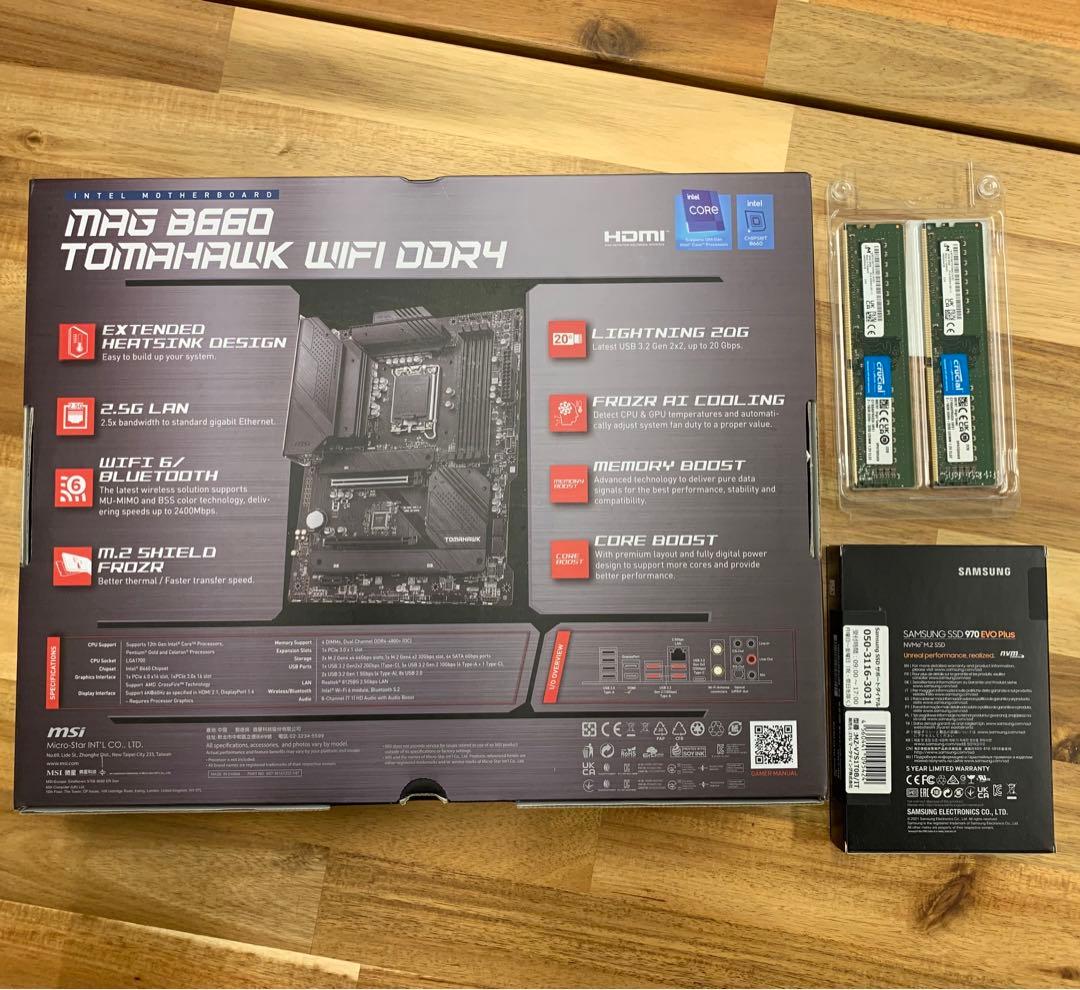 HY★新品★未開封★美品★マザーボード３点セット