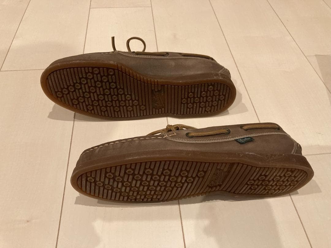 0*8様 Paraboot BARTH サイズ7 パラブーツ ブラウン デッキシ