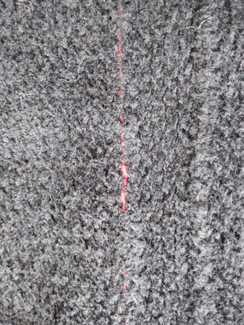 ★美品 19aw 多素材赤ラインダブルニットコート yohjiyamamoto