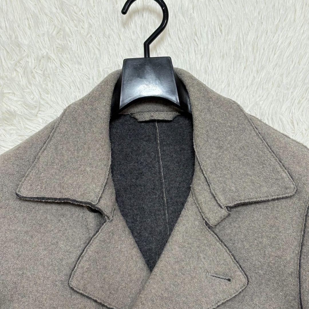 美品✨ Lサイズ アルマーニコレツィオーニ ウール ダブルブレスト コート