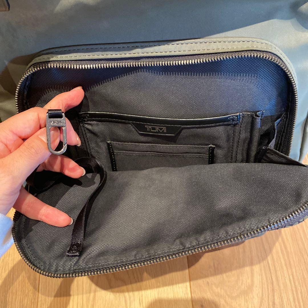 TUMI トゥミ　ウォレン　ハリソン限定カラー　オリーブグリーン