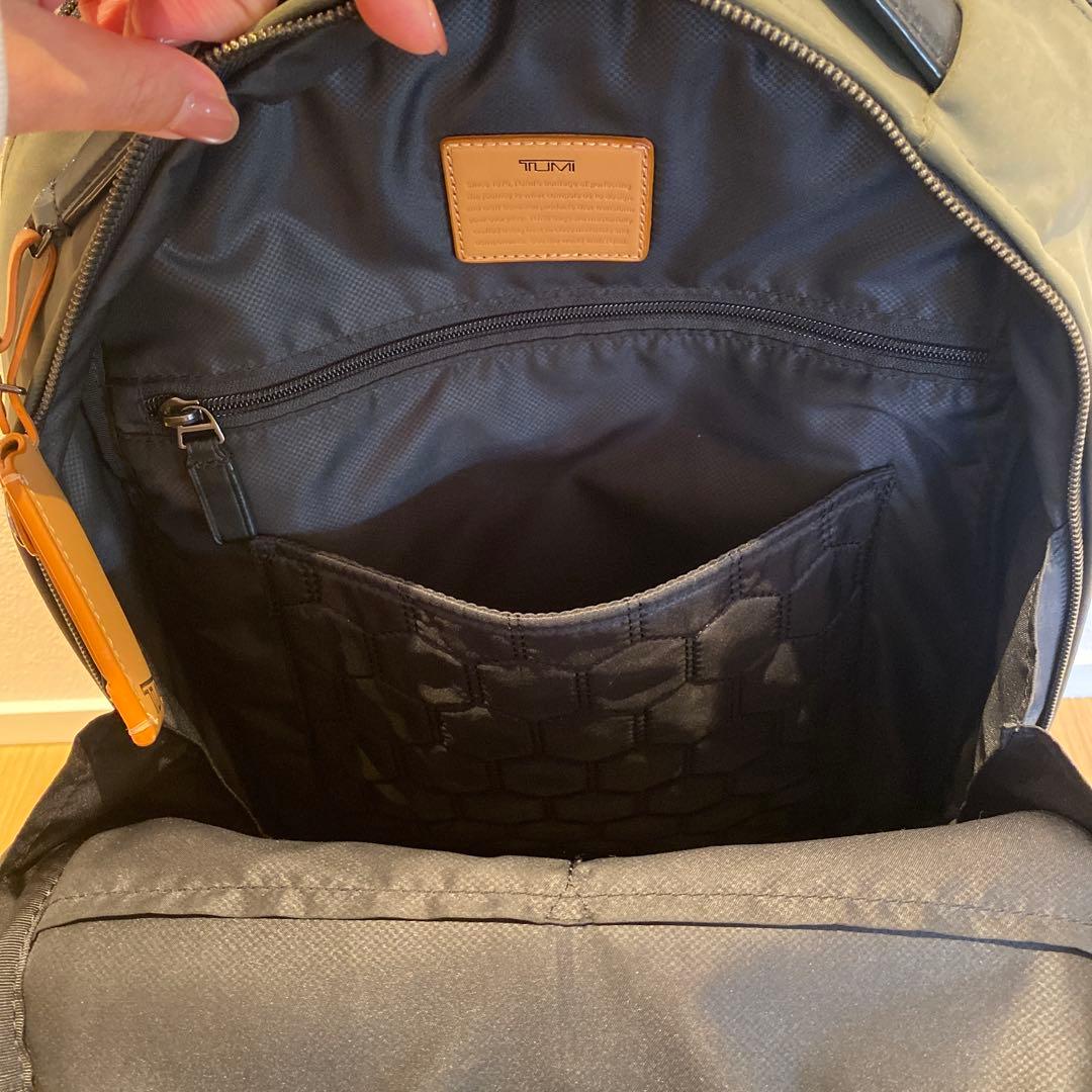 TUMI トゥミ　ウォレン　ハリソン限定カラー　オリーブグリーン