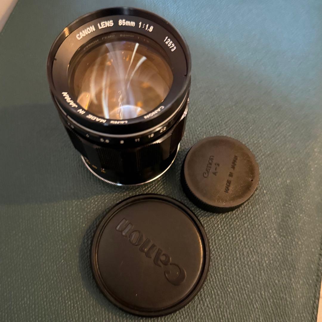 Canon L 85mm F1.8 ライカLマウントレンジファインダー用レンズ