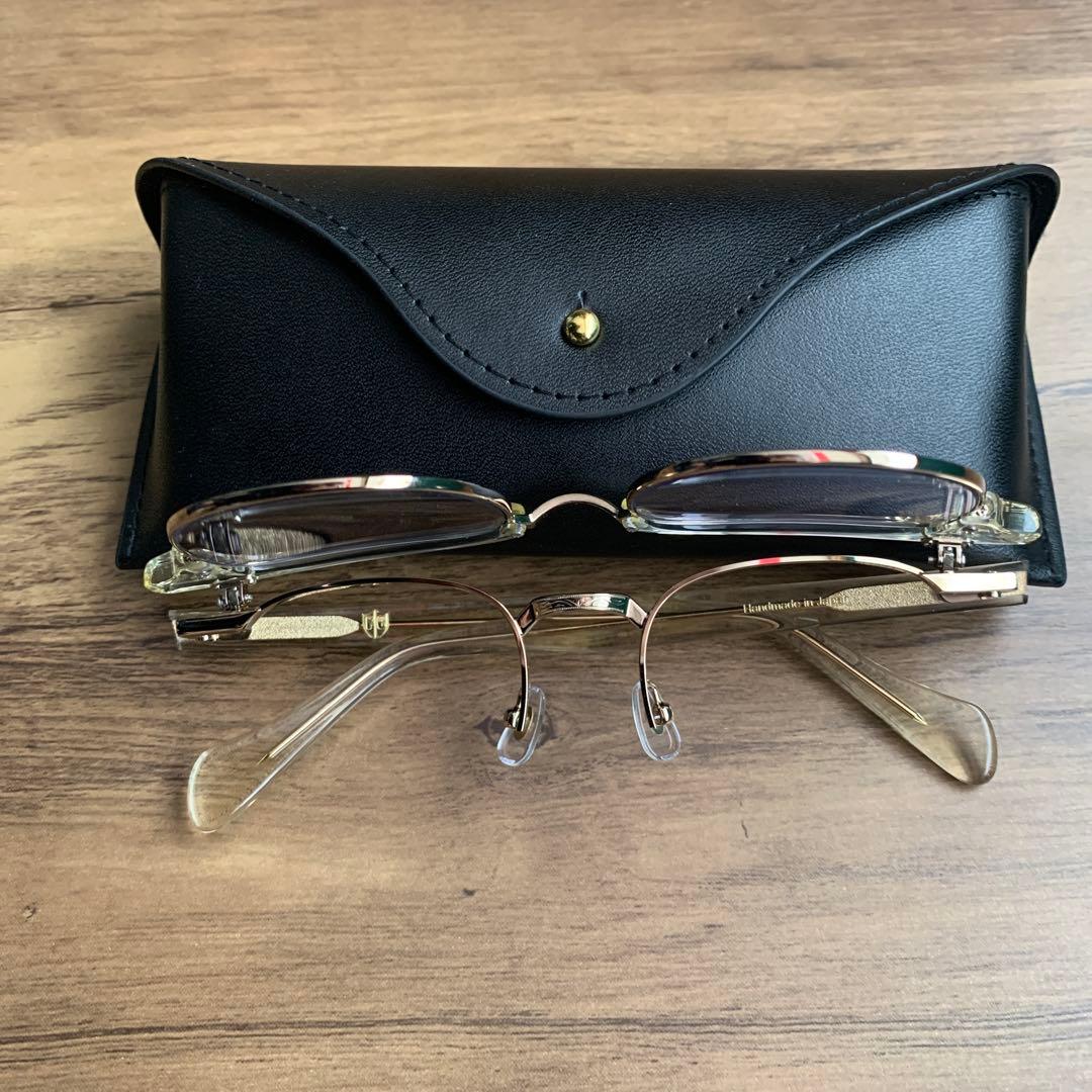 p*n様 FOREMOST フリップアップ　クリアフレーム サングラス ケース付