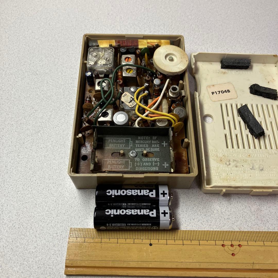 Ｇ.E製　ＡＭラジオ　完動品