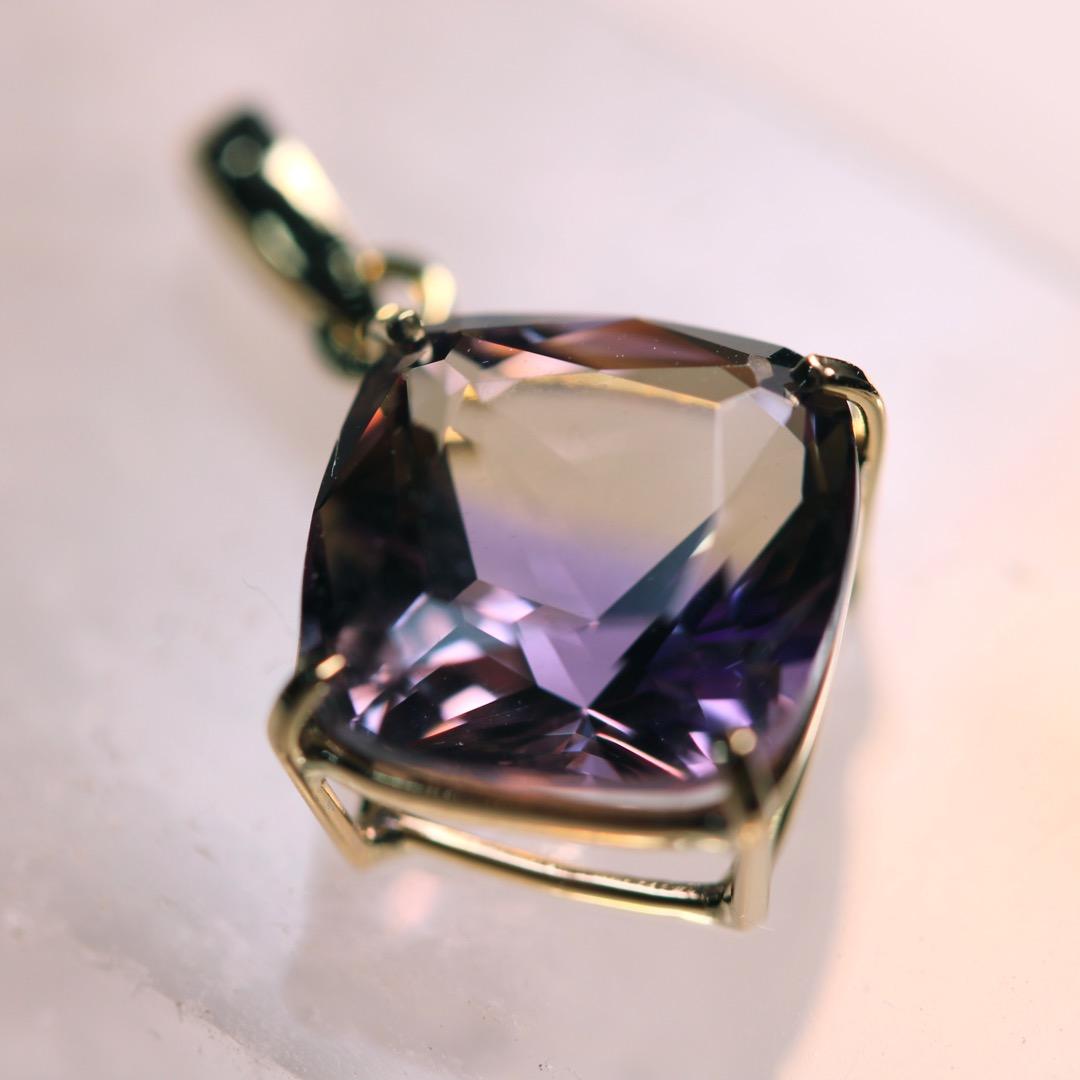 アメトリン K18ペンダントトップ