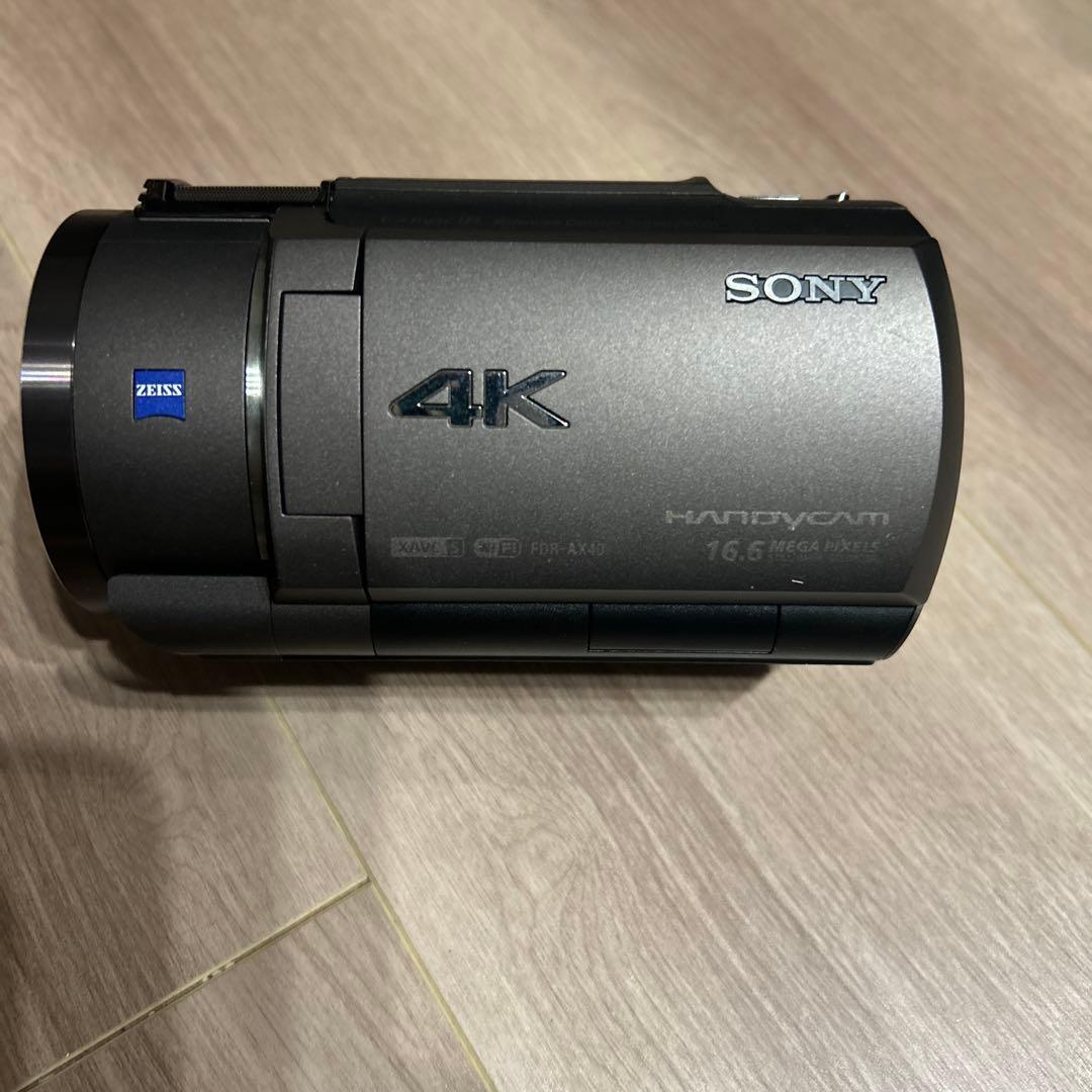 SONY FDR-AX40 4K ハンディカム ビデオカメラ