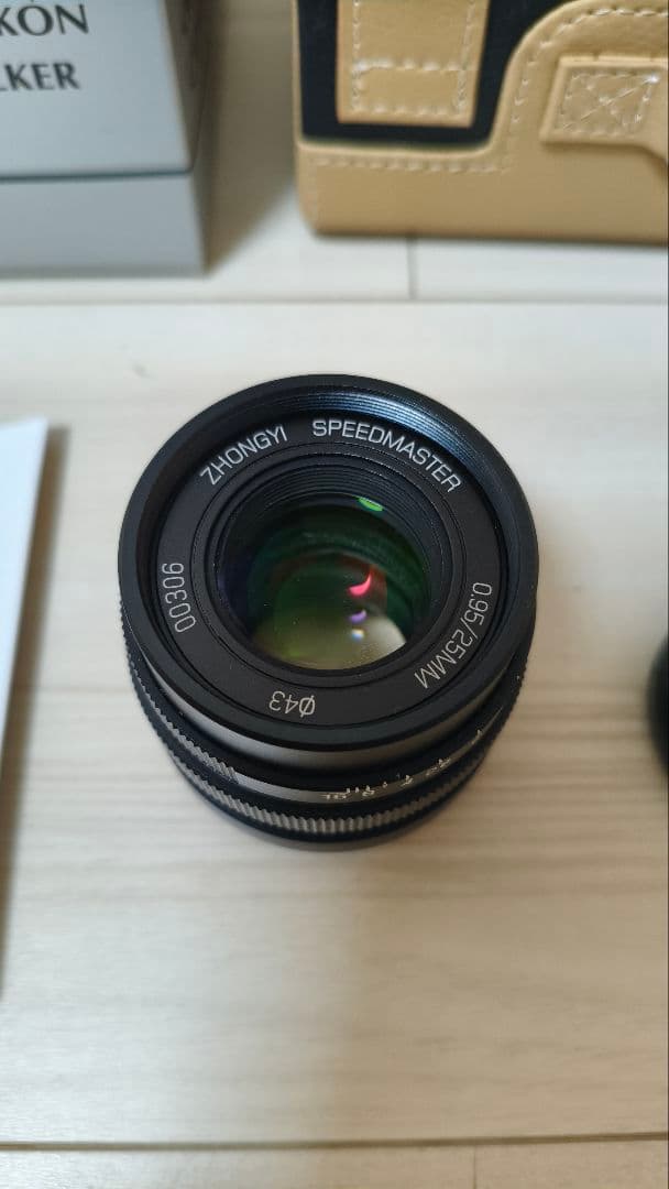 【最終値下げ】中一光学 単焦点 SPEEDMASTER 25mm F0.95