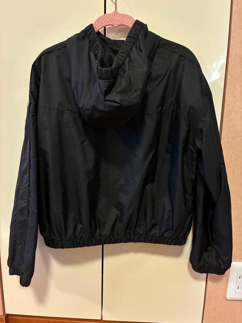 【1度使用】モンクレール　12A ブラック　ナイロン　ジャケット　大人も着れる